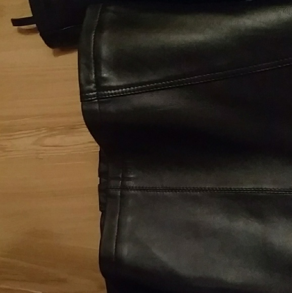 Form fitting Leather jacket NWOT - Picture 8 of 8